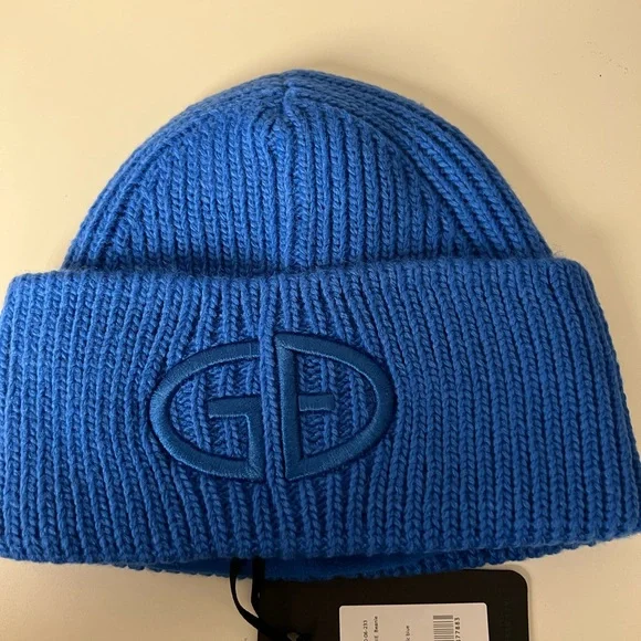 Goldbergh Vibrant Blue Knit Beanie - Picture 8 of 8